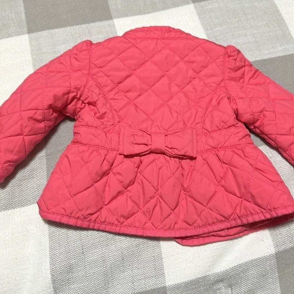 Ralph Lauren pink quilted jacket size 9 months
